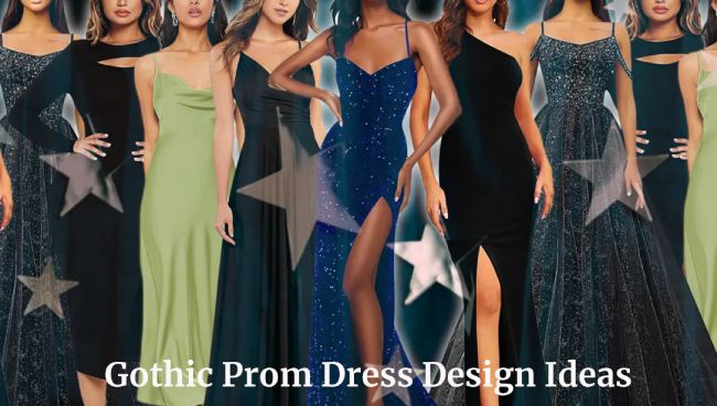 Gothic Prom Dress Design Ideas